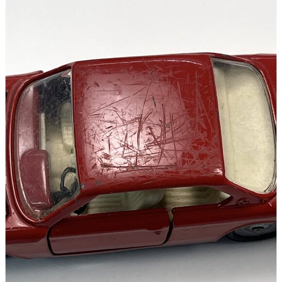 MEBETOYS 4" Red BMW-2000 Coupe Sport 1:43 Diecast Car A-17 Made in Italy *Flaws* - Picture 5 of 10
